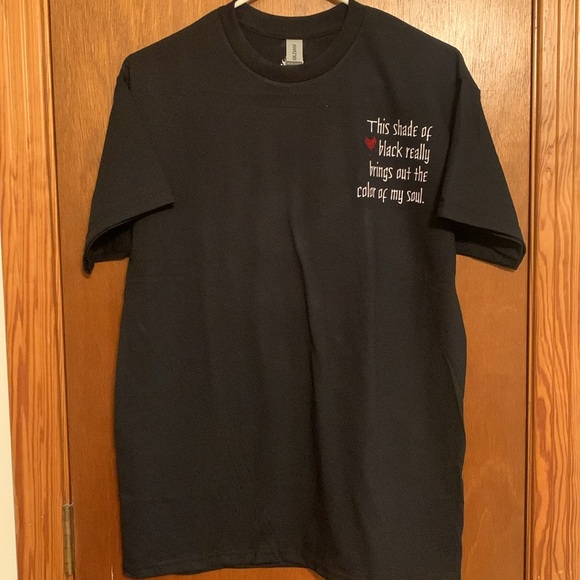 Needful Tee’s Tops - NEW! My soul is black tee